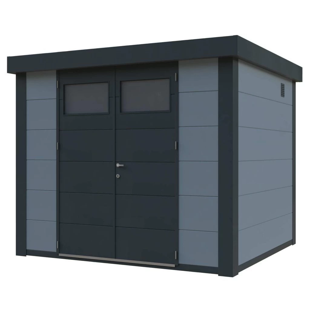 CASETA METALICA JARDIN NOVO HABITAT NH6 GRIS CLARO