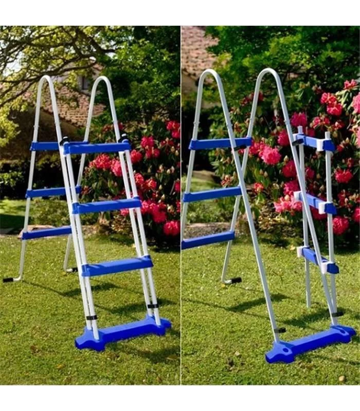 GRE Piscina Elevada Blanca KIT300ECO 4 GRE Piscina Elevada Blanca KIT300ECO - Imagen 2