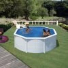 GRE Piscina Elevada Blanca KIT300ECO