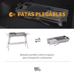 Barbacoa De Carbón Outsunny 846-028 12 Barbacoa De Carbón Outsunny 846-028 -Intemperie Jardinería Tienda 645528143f73f488