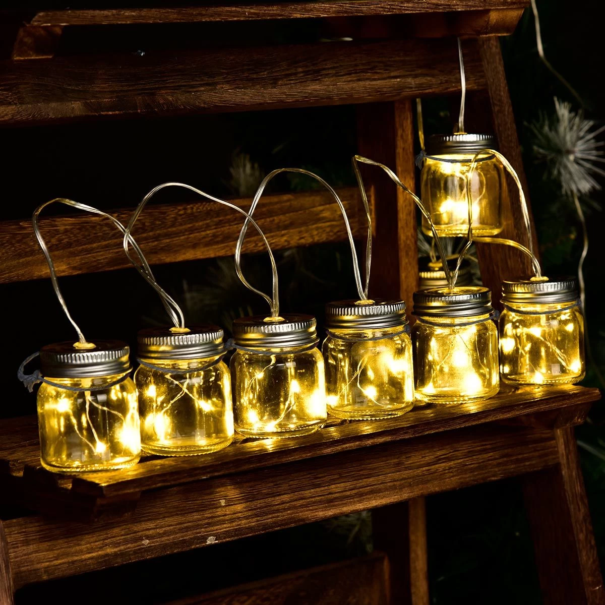 Guirnalda Frascos De Vidrio 4M BOKY 4 Guirnalda Frascos De Vidrio 4M BOKY - Imagen 2