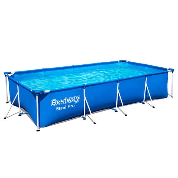 Piscina Rectangular Steel Pro 400x211x81 Cm Bestway 3 Piscina Rectangular Steel Pro 400x211x81 Cm Bestway