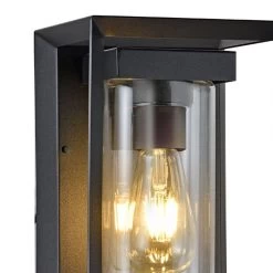 Aplique De Pared Exterior Road Retro Vintage Rectangular Negro 1xE27 IP23 Wonderlamp 10 Aplique De Pared Exterior Road Retro Vintage Rectangular Negro 1xE27 IP23 Wonderlamp -Intemperie Jardinería Tienda 698f82c3d63043fb