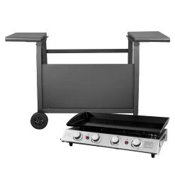 Plancha De Gas Valencia - 4 Quemadores 10kw + Carrito 9 Plancha De Gas Valencia - 4 Quemadores 10kw + Carrito -Intemperie Jardinería Tienda 7529395a57e53ca0