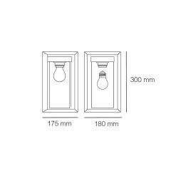 Aplique De Pared Exterior Road Retro Vintage Rectangular Negro 1xE27 IP23 Wonderlamp 13 Aplique De Pared Exterior Road Retro Vintage Rectangular Negro 1xE27 IP23 Wonderlamp -Intemperie Jardinería Tienda 7a8cf59d8acdc7f8