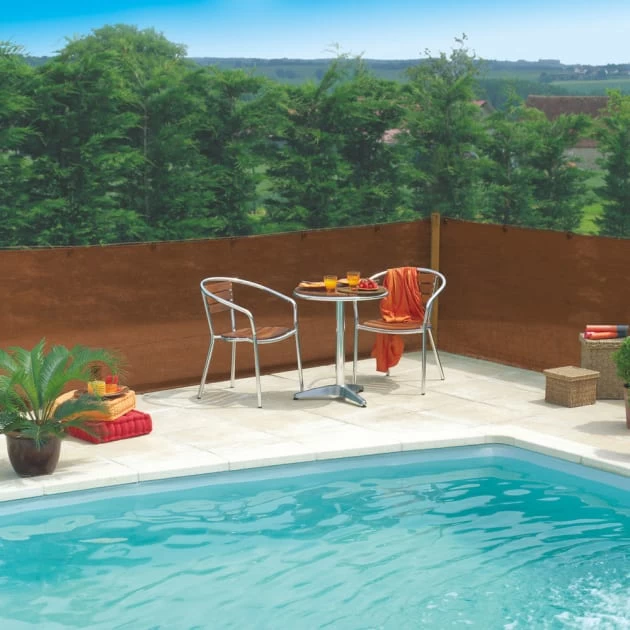 Malla De Ocultación 1,5 X 10 M Marrón 4 Malla De Ocultación 1,5 X 10 M Marrón - Imagen 2