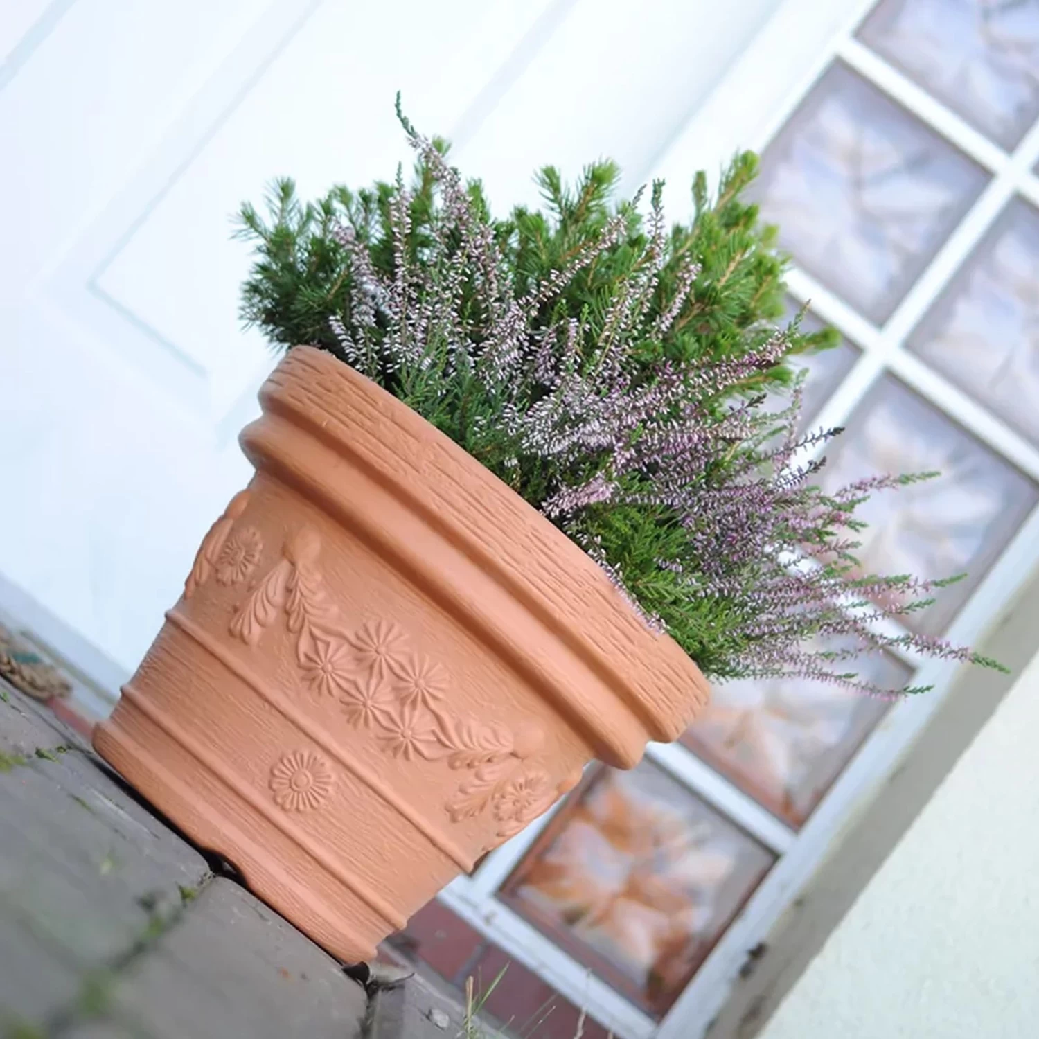 Prosperplast Maceta DRA 30L 450x450x358 Ladrillo 5 Prosperplast Maceta DRA 30L 450x450x358 Ladrillo - Imagen 3