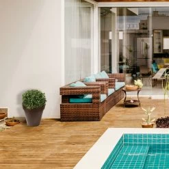 WellHome Macetero Polietileno Por Rotomoldeo Bronce 35x30 Cm 13 WellHome Macetero Polietileno Por Rotomoldeo Bronce 35x30 Cm -Intemperie Jardinería Tienda 943e6b82fdb4e2a7