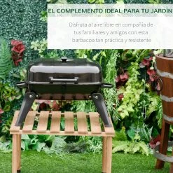Barbacoa De Carbón Outsunny 846-023 11 Barbacoa De Carbón Outsunny 846-023 -Intemperie Jardinería Tienda 958dcb324dee8684