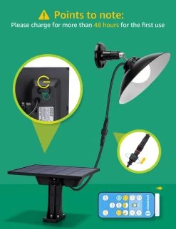 Aigostar Luz Solar Exterior 50w 500lm Aplique Con Mando A Distancia Ip65 13 Aigostar Luz Solar Exterior 50w 500lm Aplique Con Mando A Distancia Ip65 -Intemperie Jardinería Tienda b928c08aef56ccac