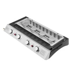 Plancha De Gas Valencia - 4 Quemadores 10kw + Carrito 10 Plancha De Gas Valencia - 4 Quemadores 10kw + Carrito -Intemperie Jardinería Tienda c28fcc7b665fbf11