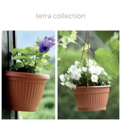 Prosperplast Maceta Ornamental Con Pie ATENA 6,75L 330x330x400 Terracota -Intemperie Jardinería Tienda cb2d248a81f16315