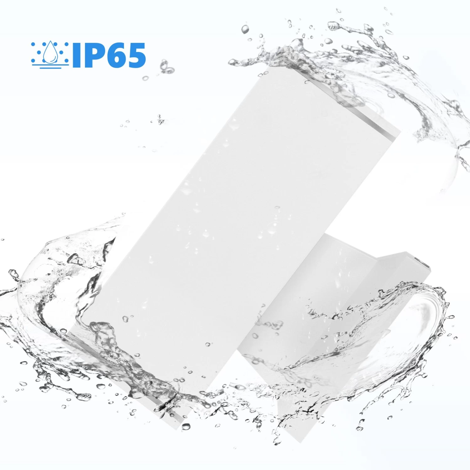 Aigostar Aplique Pared Exterior, GU10 Antracita Aluminio, IP65, Blanco 4 Aigostar Aplique Pared Exterior, GU10 Antracita Aluminio, IP65, Blanco - Imagen 2