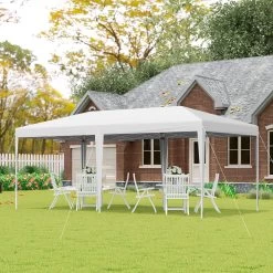 Cenador Plegable Outsunny 84C-118V01 9 Cenador Plegable Outsunny 84C-118V01 -Intemperie Jardinería Tienda cd88e4b33f064fc9