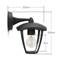 Aplique De Exterior Con Brazo E27 IP44 Bombilla No Incluida Aigostar 12 Aplique De Exterior Con Brazo E27 IP44 Bombilla No Incluida Aigostar -Intemperie Jardinería Tienda cf50d30055bffde6