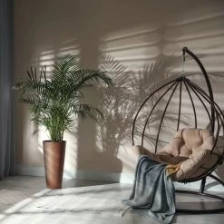 Prosperplast Maceta TUBUS CORTEN 12L 300x300x280 Cobre -Intemperie Jardinería Tienda d32aea1d1317d858