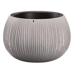 Prosperplast Maceta BETON BOWL Plástico CON Depósito Cemento16,1x23,8x23,8 Cms
