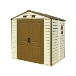 CASETA COBERTIZO PVC JARDIN STORE ALL 8X6 DURAMAX