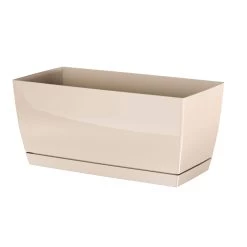 WellHome Pack 3 Jardineras Coubi Crema - 29x14,2x13,6 Cm -Intemperie Jardinería Tienda e5661bca74cefe58