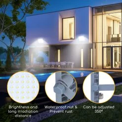 Aigostar Focos Led Exterior, 50W 6500K LED Floodlight Exterior 11 Aigostar Focos Led Exterior, 50W 6500K LED Floodlight Exterior -Intemperie Jardinería Tienda f7d211bddc750a14